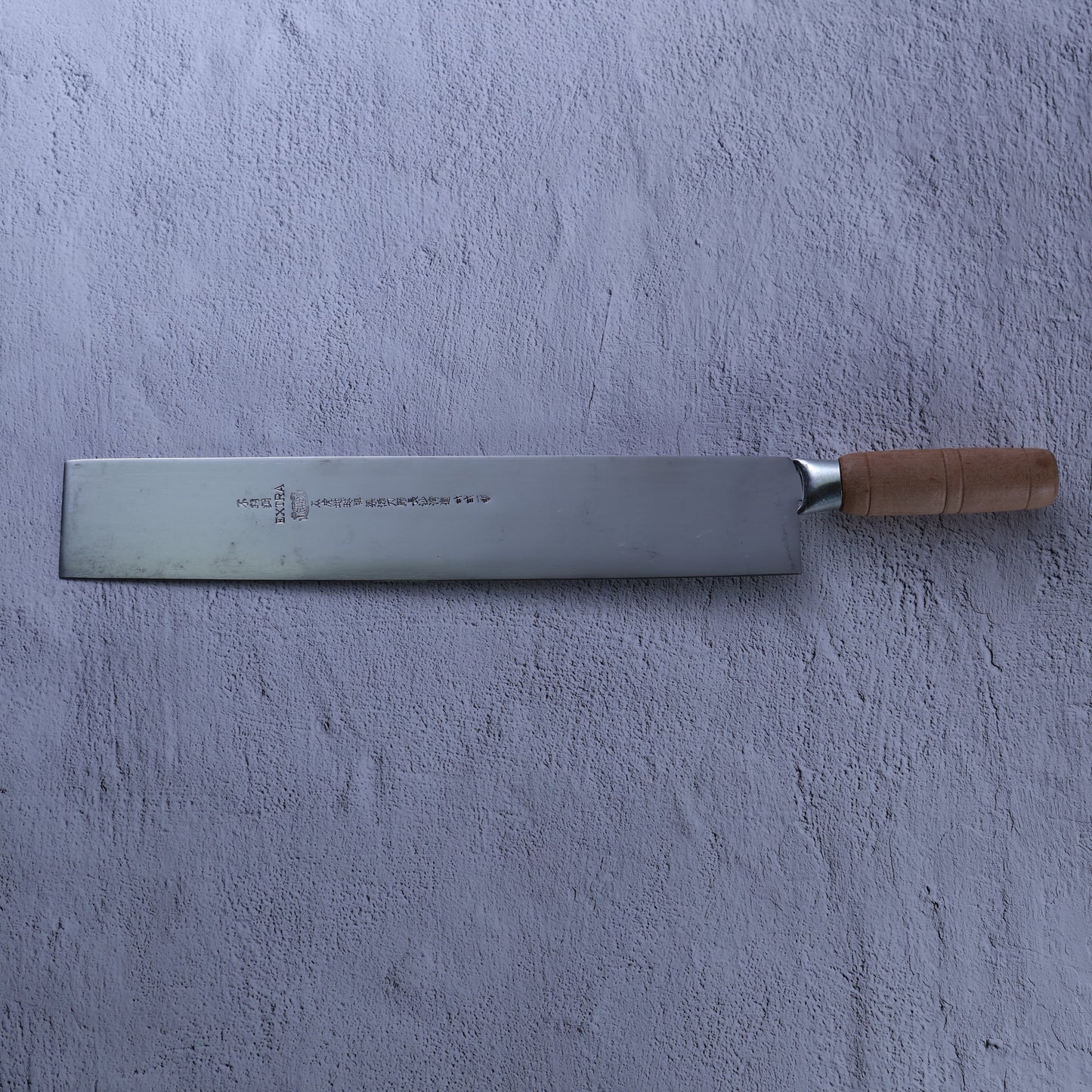 Leung Tim Stainless Watermelon Knife (Wood Handle)