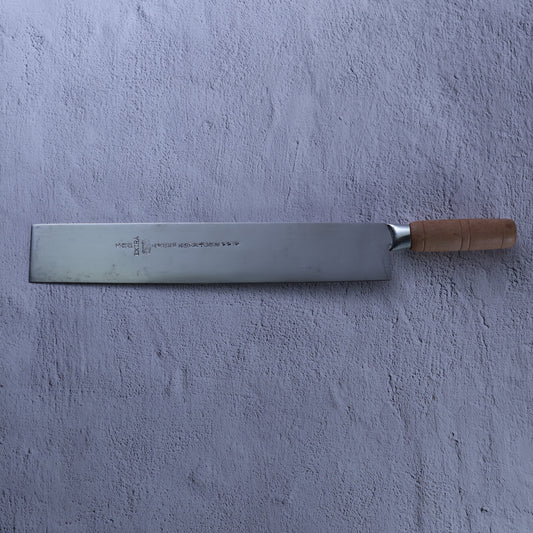 Leung Tim Stainless Watermelon Knife (Wood Handle)