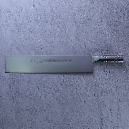 Leung Tim Stainless Watermelon Knife (Steel Handle)