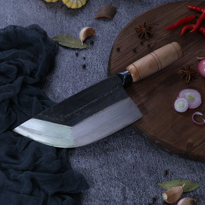 Leung Tim Carbon Hair Cleaver (Wood Handle)