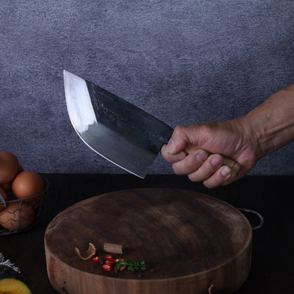 Leung Tim Carbon Hair Cleaver (Wood Handle)