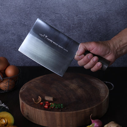 Leung Tim Stainless Fish Cleaver (Steel Handle)