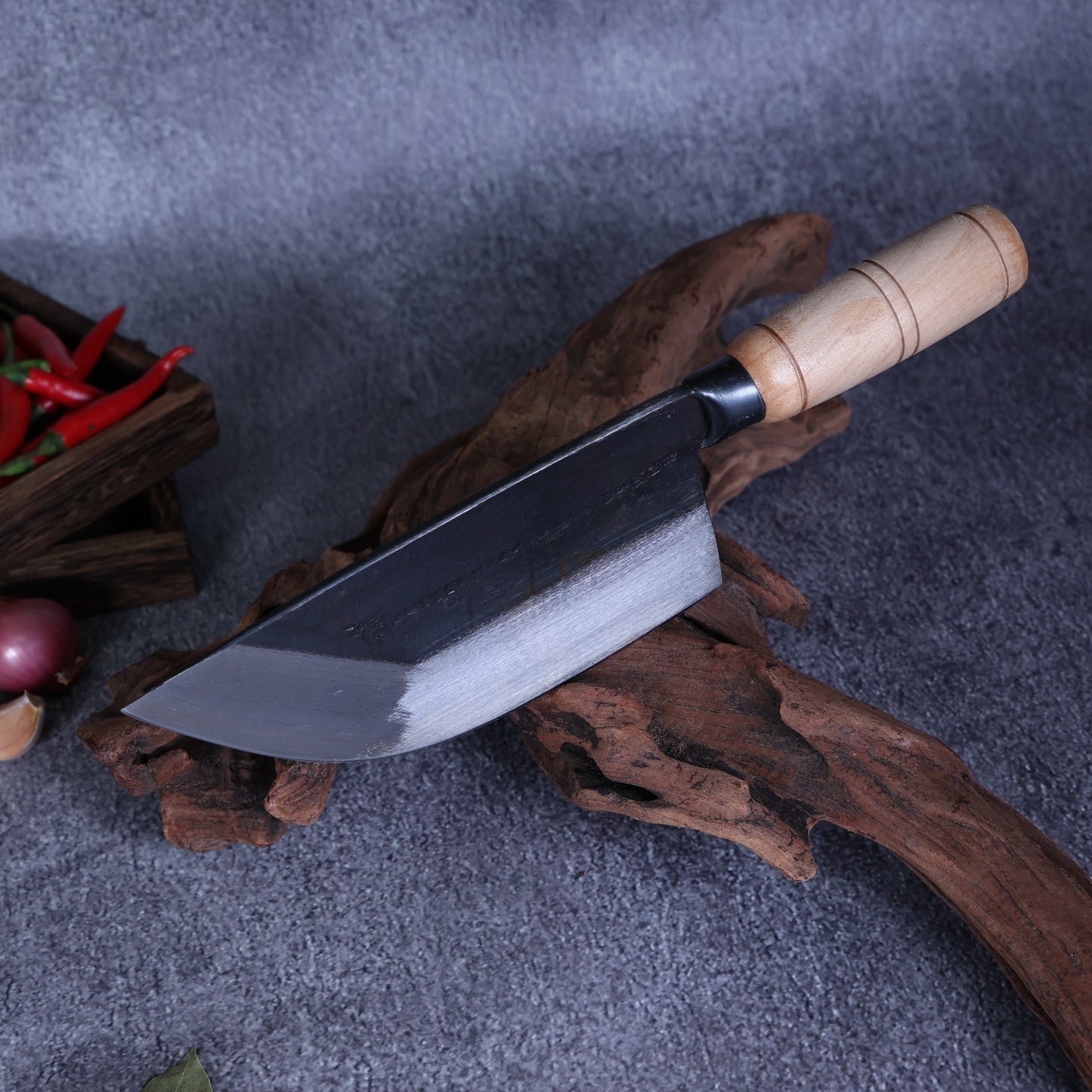 Leung Tim Carbon Hair Cleaver (Wood Handle)