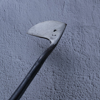 Leung Tim Carbon Coconut Knife (Iron Handle)