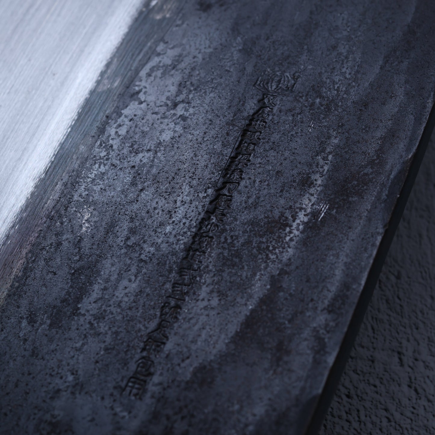 Leung Tim Carbon Butcher's Cleaver (Wood Handle)