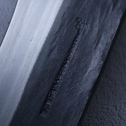 Leung Tim Carbon Ox Bone Cleaver (Wood Handle)