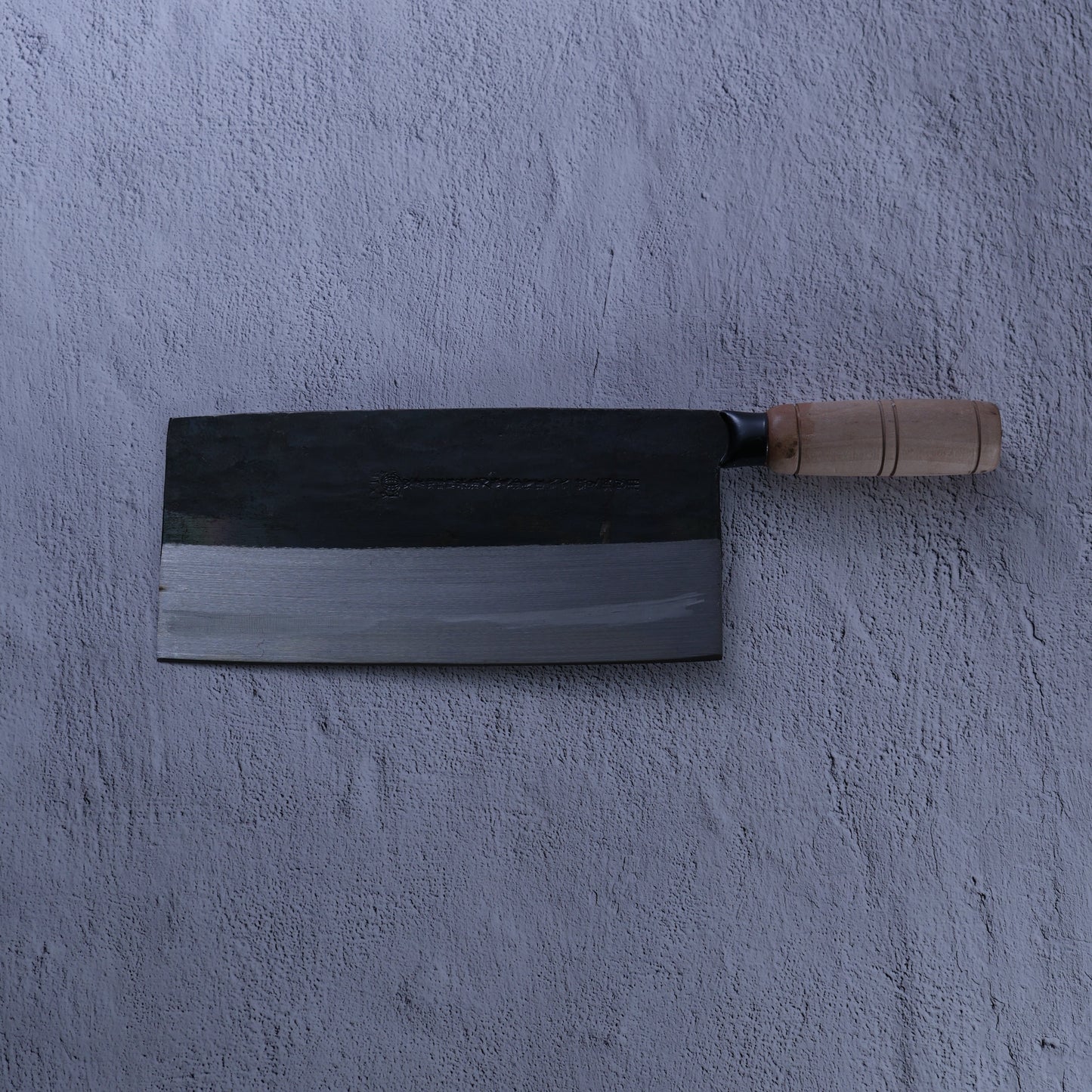 Leung Tim Carbon Mulberry Slicing Cleaver (Wood Handle)