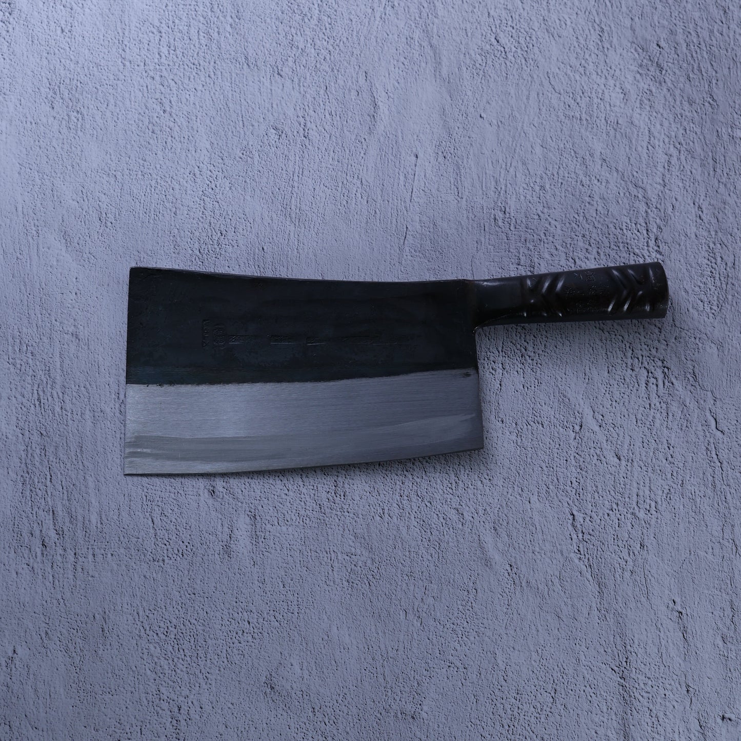 Leung Tim Carbon Kau Kong Bend Cleaver (Iron Handle)