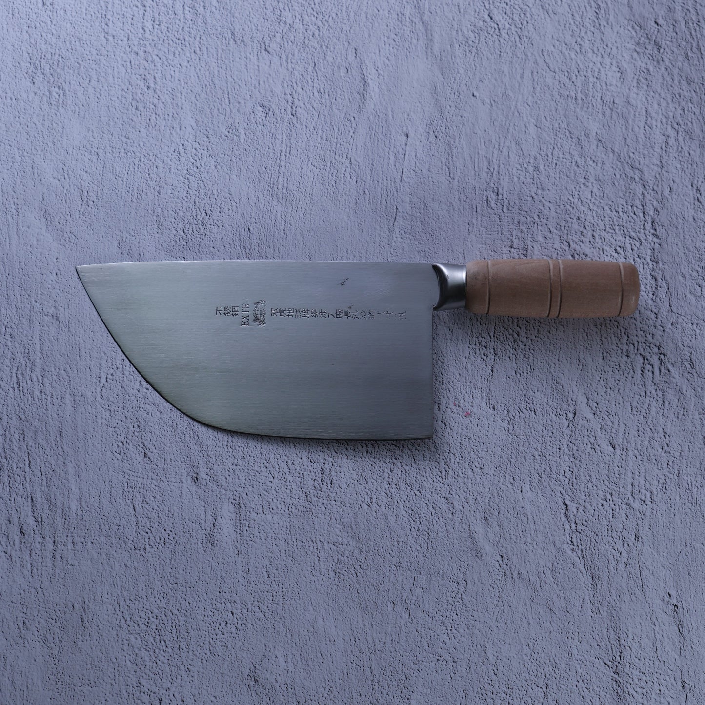 Leung Tim Stainless Hair Cleaver (Wood Handle)