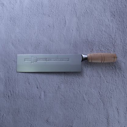 Leung Tim Stainless Peking Duck Slicing Cleaver (Wood Handle)