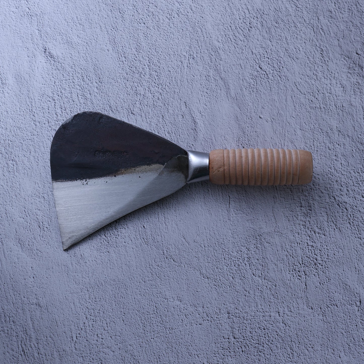 Leung Tim Carbon Durian Knife (Wood Handle)