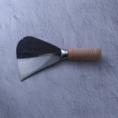 Leung Tim Carbon Durian Knife (Wood Handle)