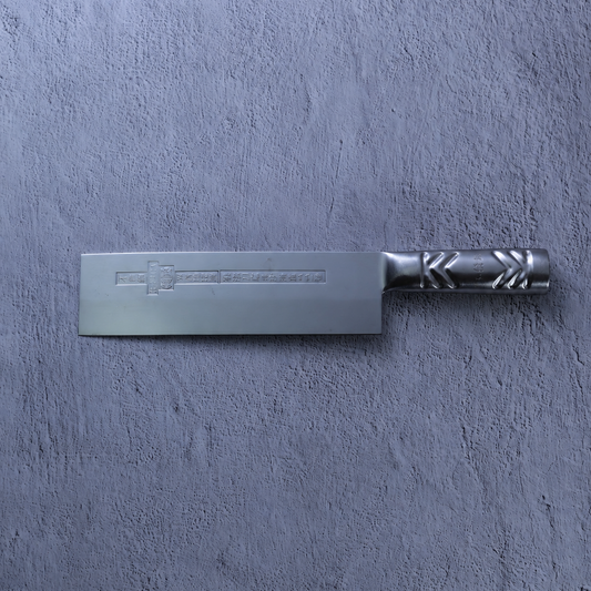 Leung Tim Stainless Peking Duck Slicing Cleaver (Steel Handle)