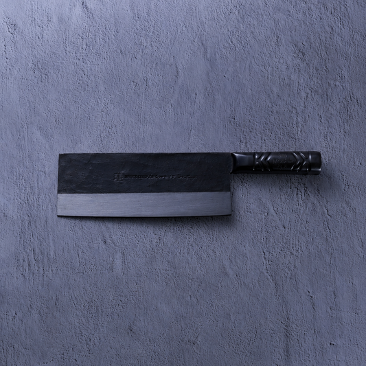 Leung Tim Carbon Slicing Cleaver (Iron Handle)
