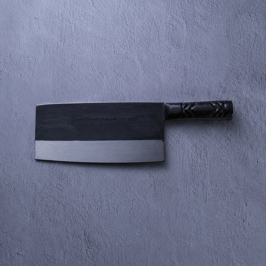Leung Tim Carbon Dual-Purpose Cleaver (Iron Handle)